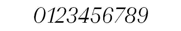 BSResortSerif LightItalic Instance Font OTHER CHARS