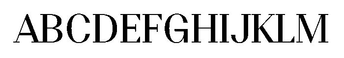 BSResortSerif Medium Instance Font UPPERCASE
