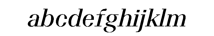 BSResortSerif MediumItalic Instance FONT
