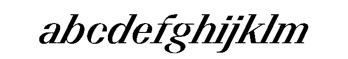 BSResortSerif SemiboldSuperItalic Instance FONT