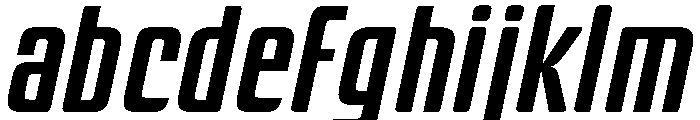 BSStaahl ElementaryItalic FONT