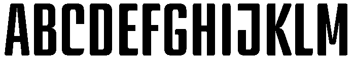 BSStaahl ElementaryRegular Instance Font UPPERCASE