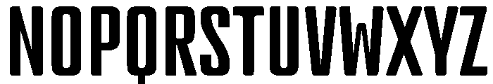 BSStaahl ElementaryRg Font UPPERCASE