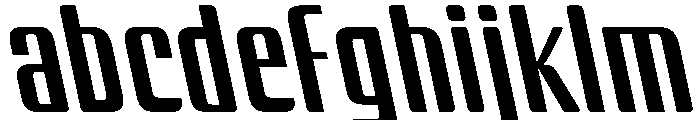 BSStaahl MiddleBackslanted Instance FONT
