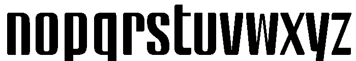 BSStaahl MiddleRegular Instance Font LOWERCASE