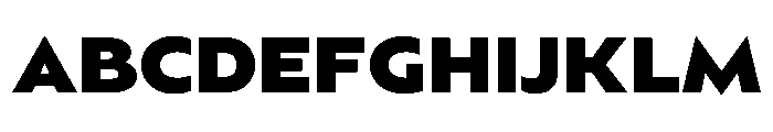 BSSynthetik Black Instance Font UPPERCASE