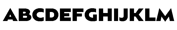BSSynthetik Black Font UPPERCASE
