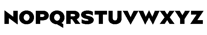 BSSynthetik Black Font UPPERCASE