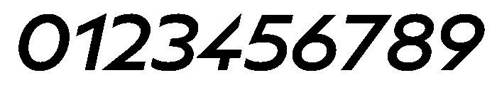 BSSynthetik BookItalic Instance Font OTHER CHARS