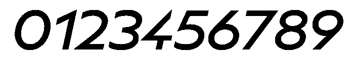 BSSynthetik Italic Instance Font OTHER CHARS