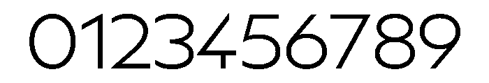 BSSynthetik Light Instance Font OTHER CHARS