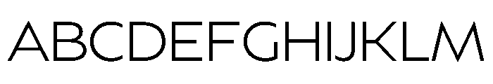 BSSynthetik Light Instance Font UPPERCASE
