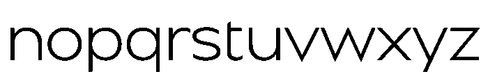 BSSynthetik Light Instance Font LOWERCASE
