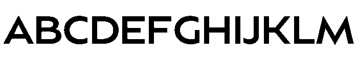 BSSynthetik Medium Instance Font UPPERCASE