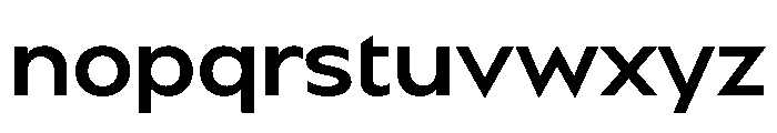 BSSynthetik Medium Instance Font LOWERCASE