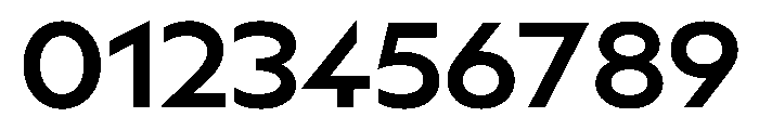 BSSynthetik Medium Font OTHER CHARS