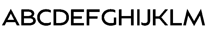 BSSynthetik Regular Instance Font UPPERCASE