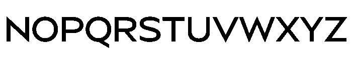 BSSynthetik Regular Instance Font UPPERCASE