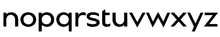 BSSynthetik Regular Instance Font LOWERCASE