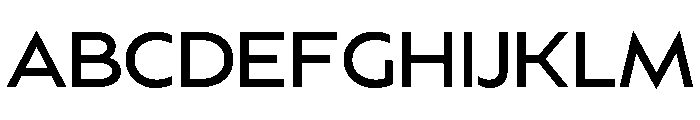 BSSynthetik Regular Font UPPERCASE