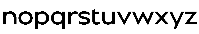 BSSynthetik Regular Font LOWERCASE