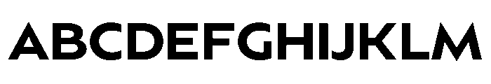 BSSynthetik Semibold Instance Font UPPERCASE