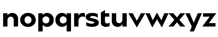 BSSynthetik Semibold Instance Font LOWERCASE