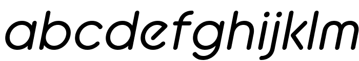 BC Alphapipe Italic Font LOWERCASE