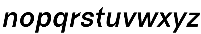 BC Falster Grotesk Medium Italic Font LOWERCASE