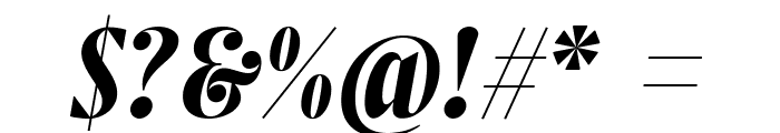 BC Steiner Bold Italic Font OTHER CHARS