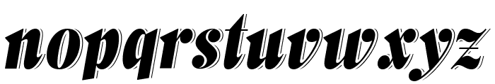 BC Steiner Headline Italic Font LOWERCASE