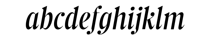 BC Steiner Medium Italic Font LOWERCASE