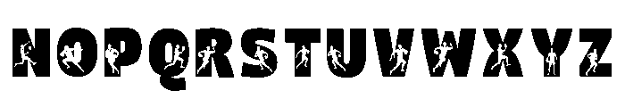 BTZrugby Font LOWERCASE