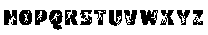 Btzbasketballgirls Font LOWERCASE