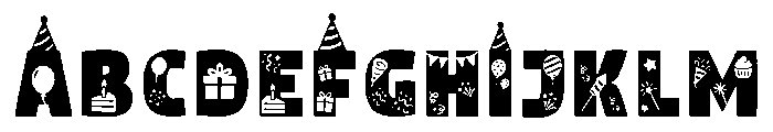 Btzbirthday FONT