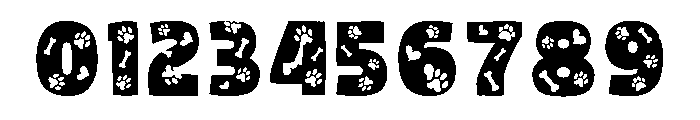 Btzdogpaws Font OTHER CHARS