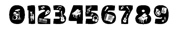 Btzmusicinstruments Font OTHER CHARS