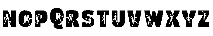 Btznetball Font UPPERCASE