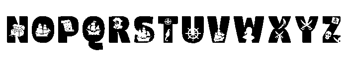 Btzpirate Font LOWERCASE