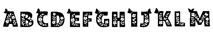 Btzretrofloralbutter FONT