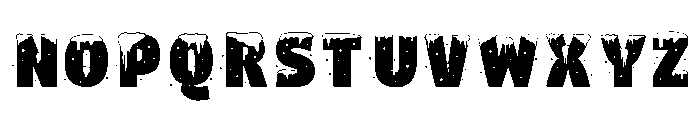 Btzsnow Font LOWERCASE