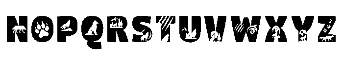 Btzwolf Font LOWERCASE