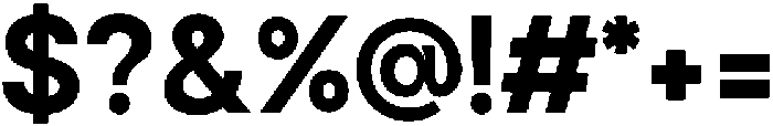 BT Bjørvika Black otf (900) Font OTHER CHARS