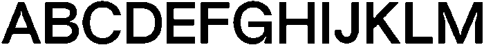 BT Bjørvika Bold otf (700) Font UPPERCASE