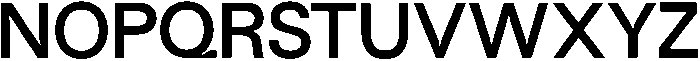 BT Bjørvika Bold otf (700) Font UPPERCASE