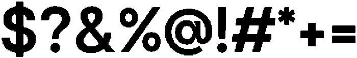 BT Bjørvika ExtraBold otf (700) Font OTHER CHARS
