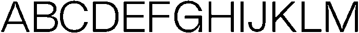 BT Bjørvika Light otf (300) Font UPPERCASE