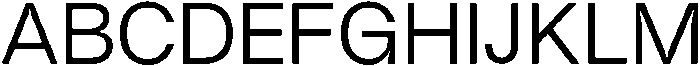 BT Bjørvika Regular otf (400) Font UPPERCASE