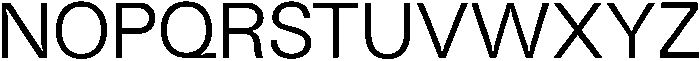 BT Bjørvika Regular otf (400) Font UPPERCASE