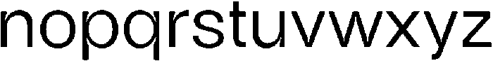 BT Bjørvika Regular otf (400) Font LOWERCASE